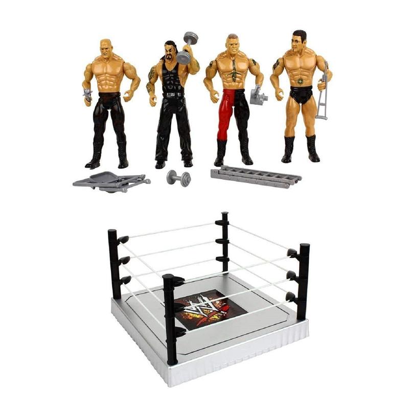 Buy WWE Wrestling Action Figure Set with Stadium, Ring