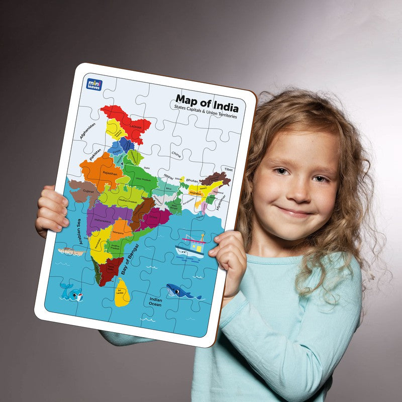 Buy Solar System 35 Piece Wooden Puzzle for Kids On Snooplay India