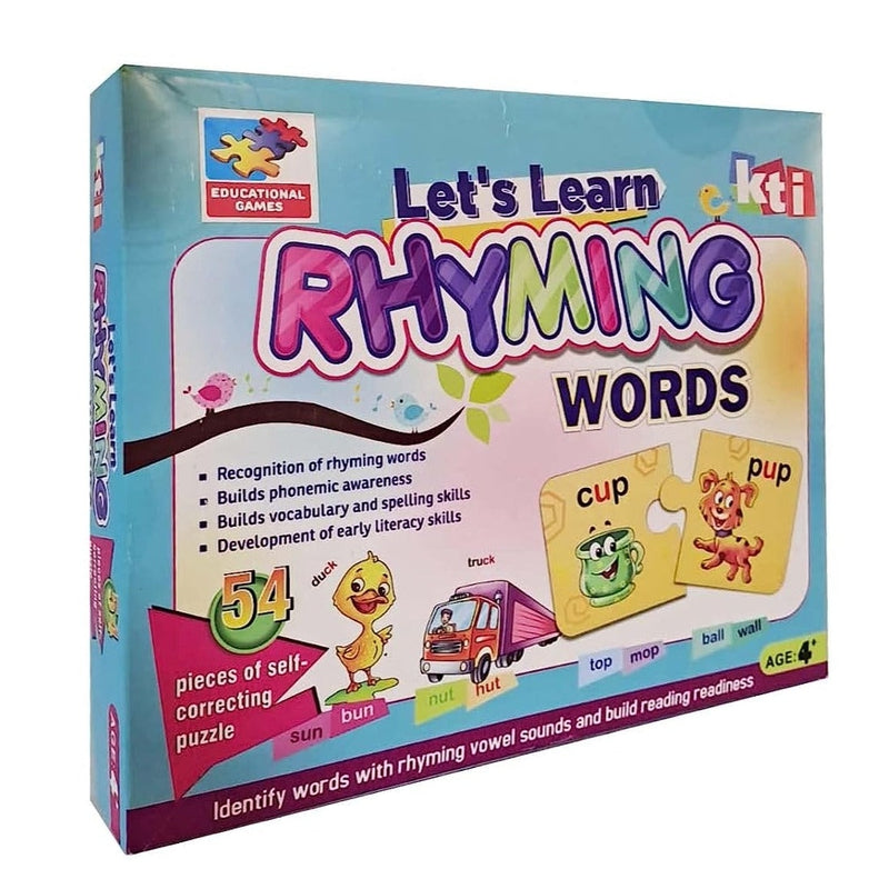 Buy Loads of Rhyming Words Board Puzzle Game (54 Puzzles Pieces) on