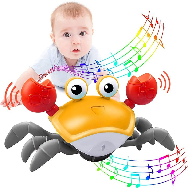 Buy Electric Walking Musical Crab Crawling Walking Toy (6-12