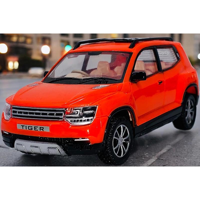 Tiger SUV Pullback Toy Car Assorted Colors (3-6 Years)