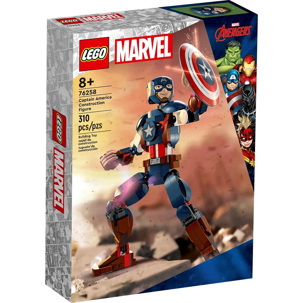 Lego Captain America Construction 310 Pieces 76258 (8-12 Years)