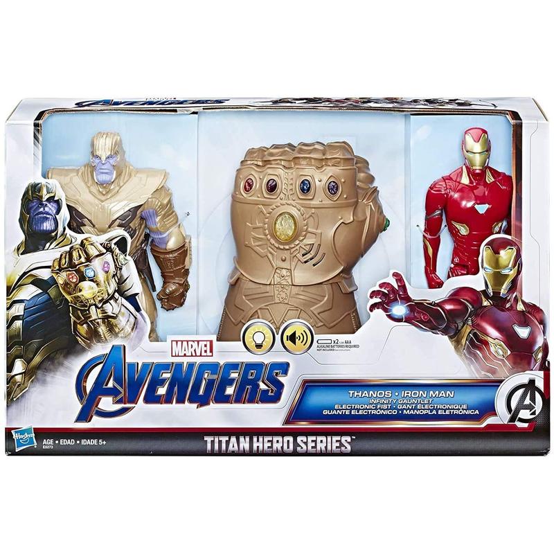 Buy Marvel Avengers Iron Man, Thanos Infinity Gauntlet Action