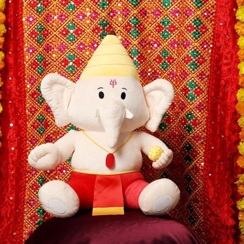 Baby Ganesh Large 22 inch Huggable Plush Toy Snooplay