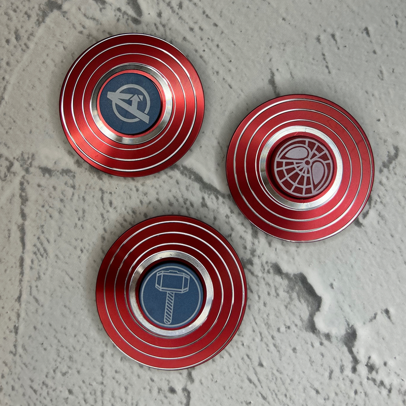 Adventure Fidget Spinner Stress Relief Toy Assorted Design Snooplay