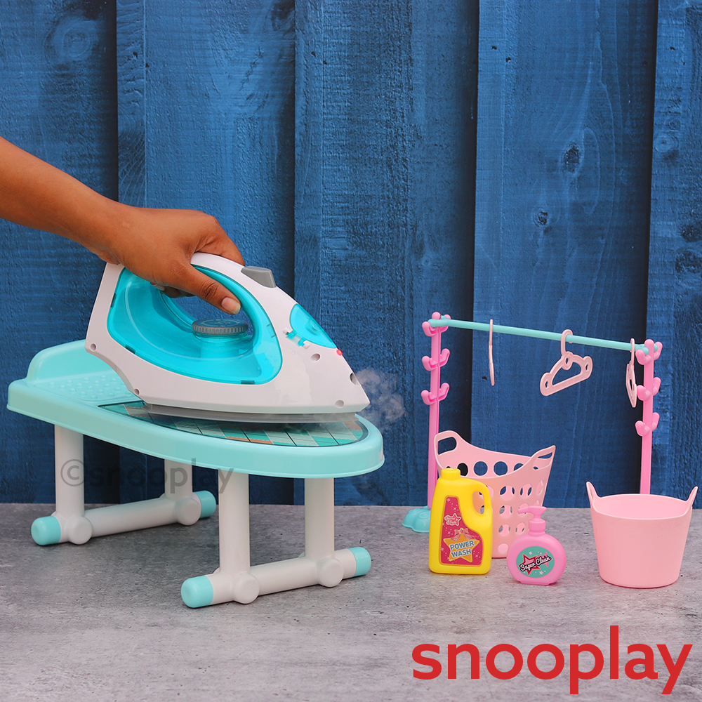 Buy Battery Operated Iron with Realistic Steam Effects on Snooplay India