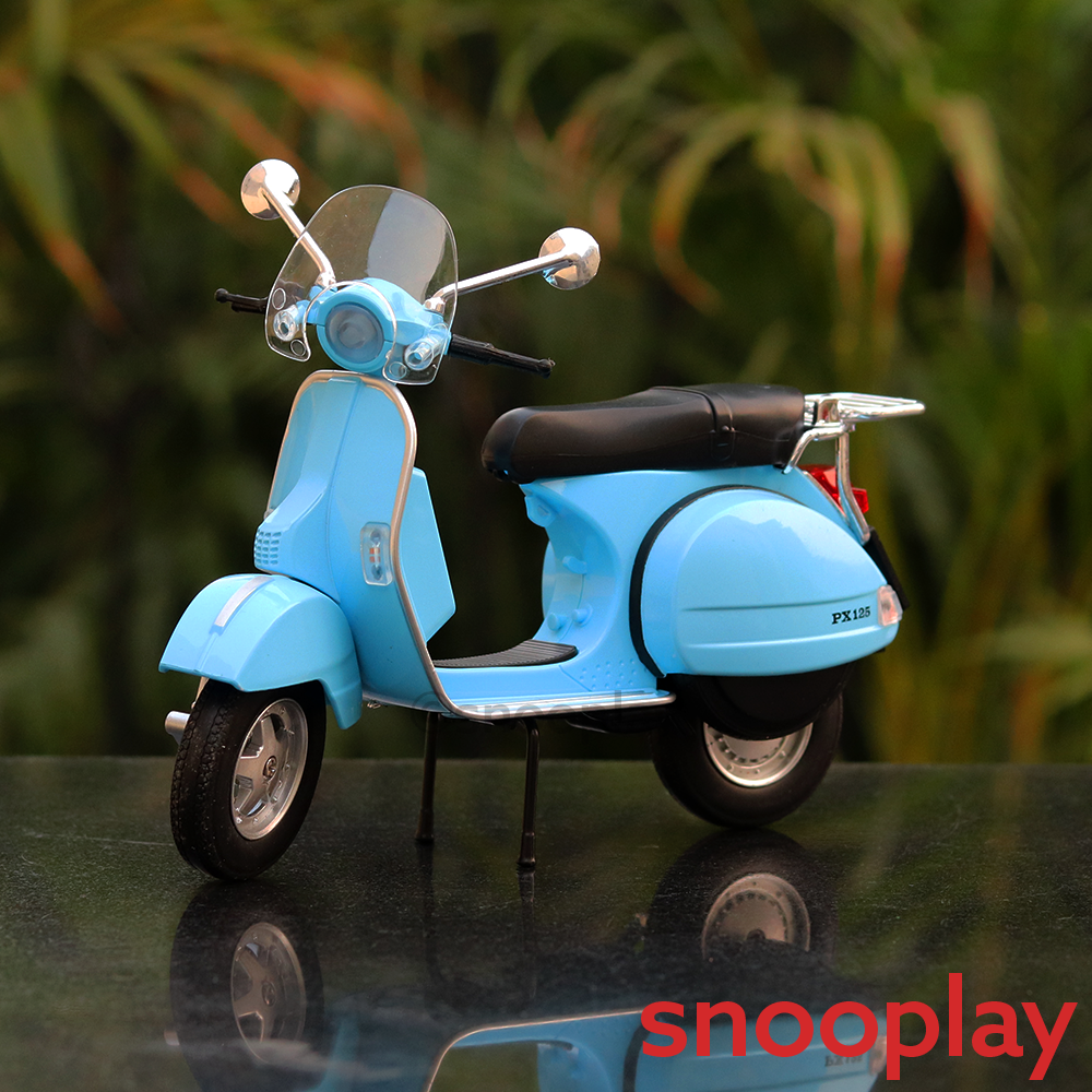 Vespa PX125 Diecast Toy Scooter (1:10 Scale Model) | (Assorted Colours)