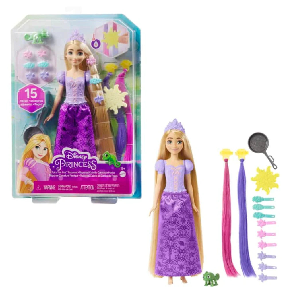 Buy Original Disney Princess Fairy Tail Hair Rapunzel Doll on Snooplay India