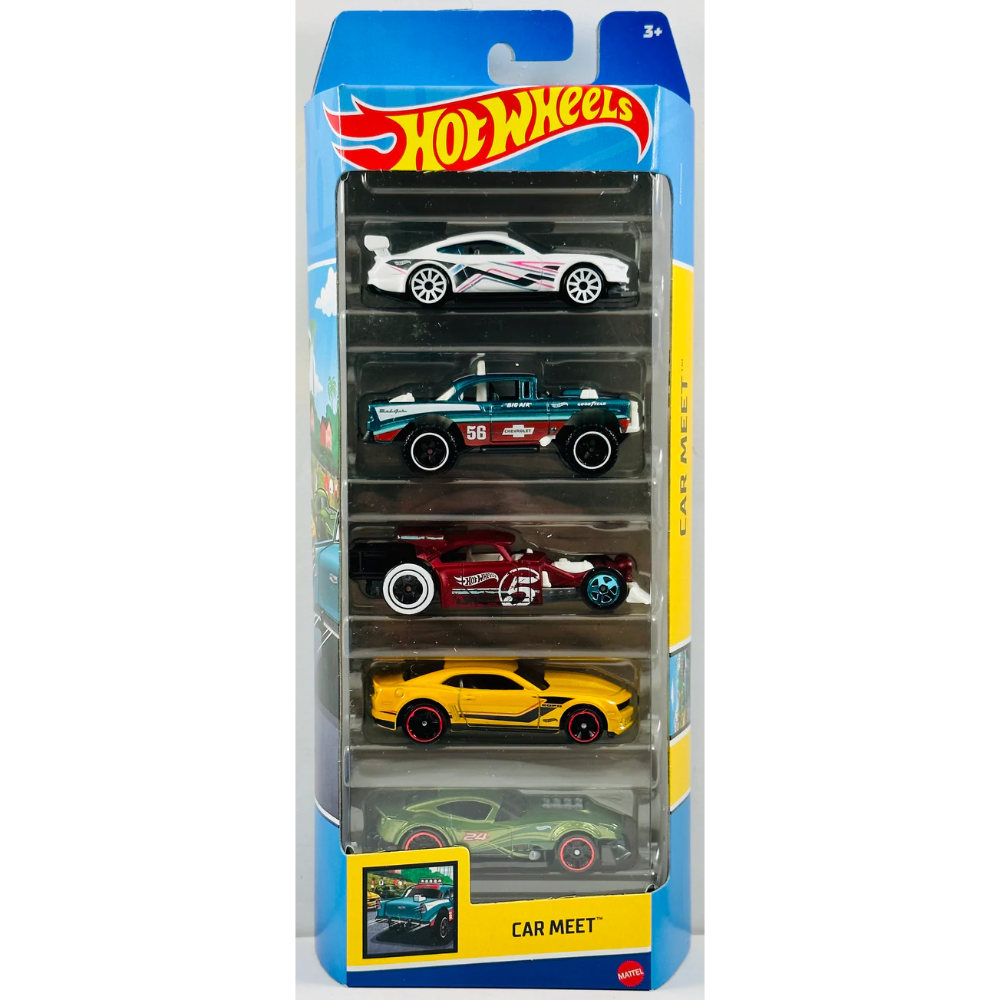 Diecast Hotwheels Car Meet Pack of Cars