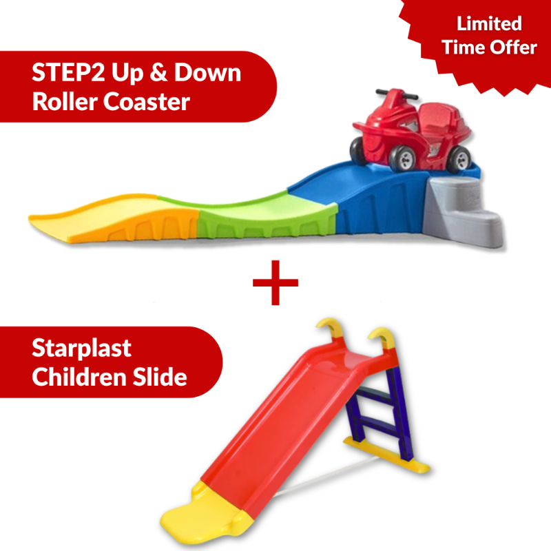 Buy STEP2 Anniversary Edition Up Down Roller Coaster Starplast
