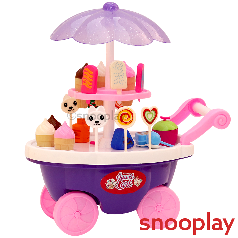 Sweet cart toy shop