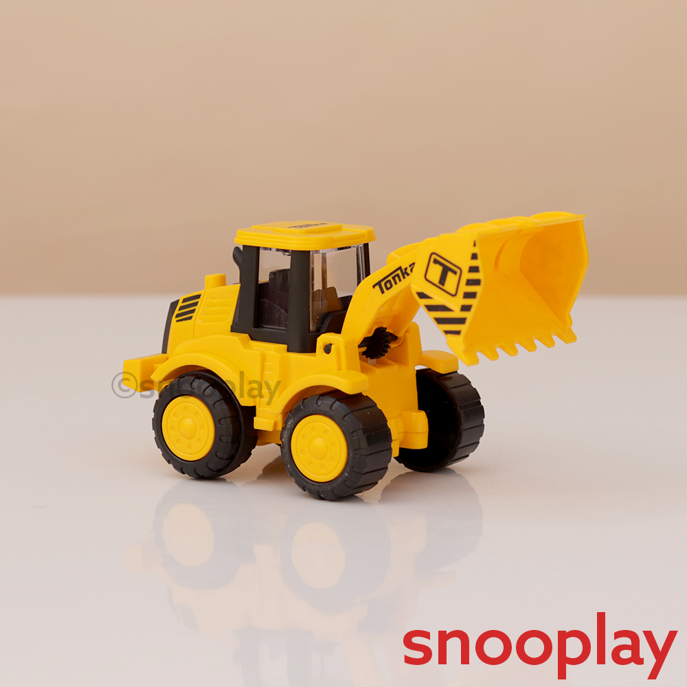 Tonka Mighty Mover Mini Construction Pull Back Toy Vehicle (3-6 Years)