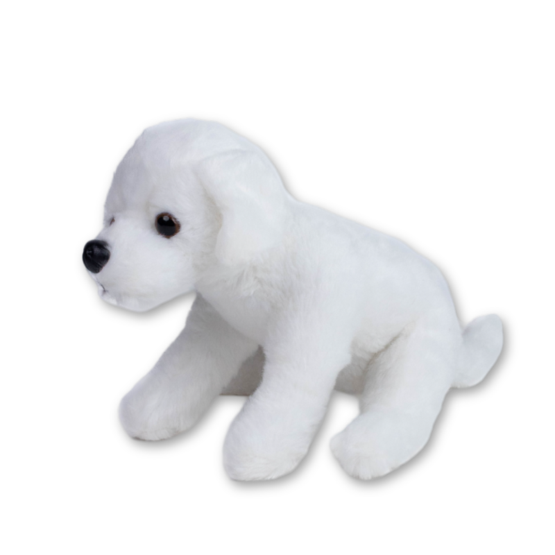Labrador Dog Stuffed Animal Soft Toy (6 Months Years) White