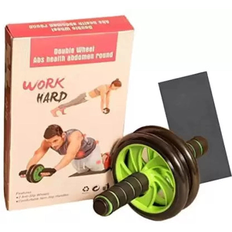 Abs Workout Ab Roller Double Wheel Exercise Equipment Double Wheel