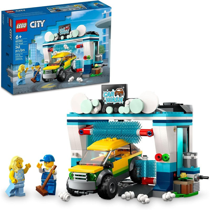 Buy LEGO City Car Wash 60362 Building Toy Set 243 Pieces (6-12