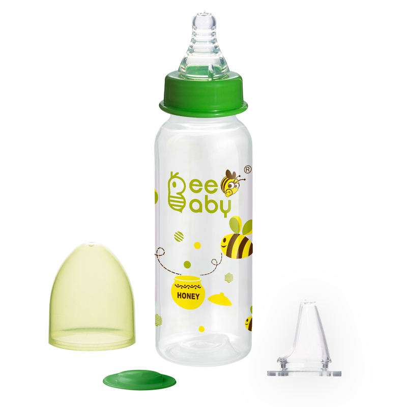 2-in-1 Advance Feeding Sipper Bottle Anti-Colic Silicone Nipple Spout  250ml (6-24 Months)