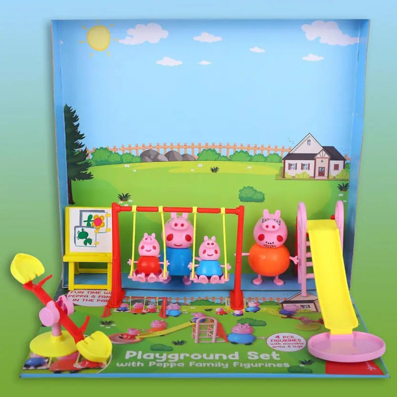 Peppa Pig Family Playground Pretend Playset (3-7 Years)