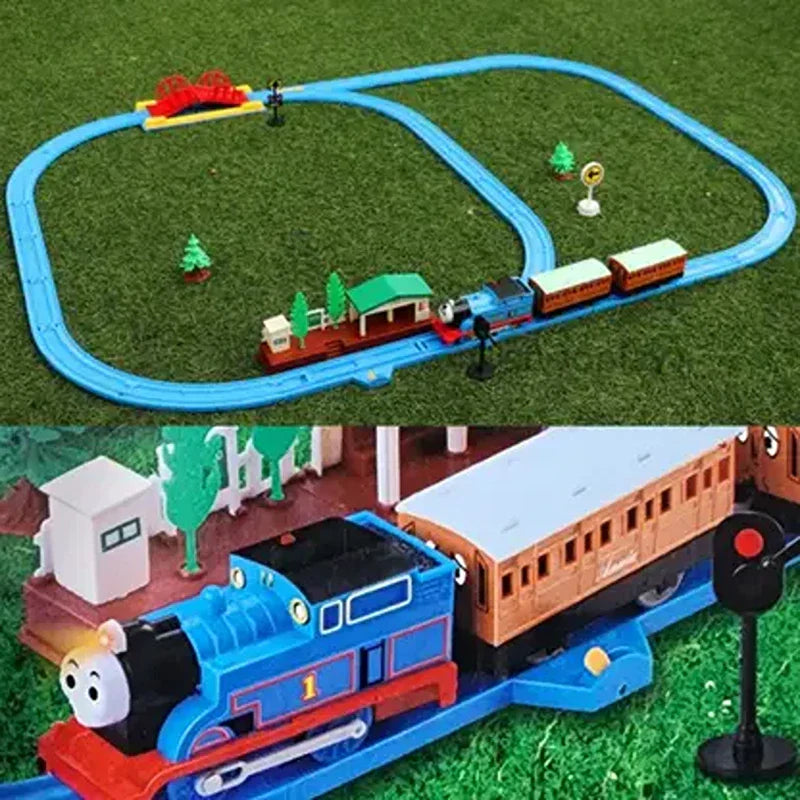 Buy Thomas Train Track Set with Light, Sound, Bridge, Station 32