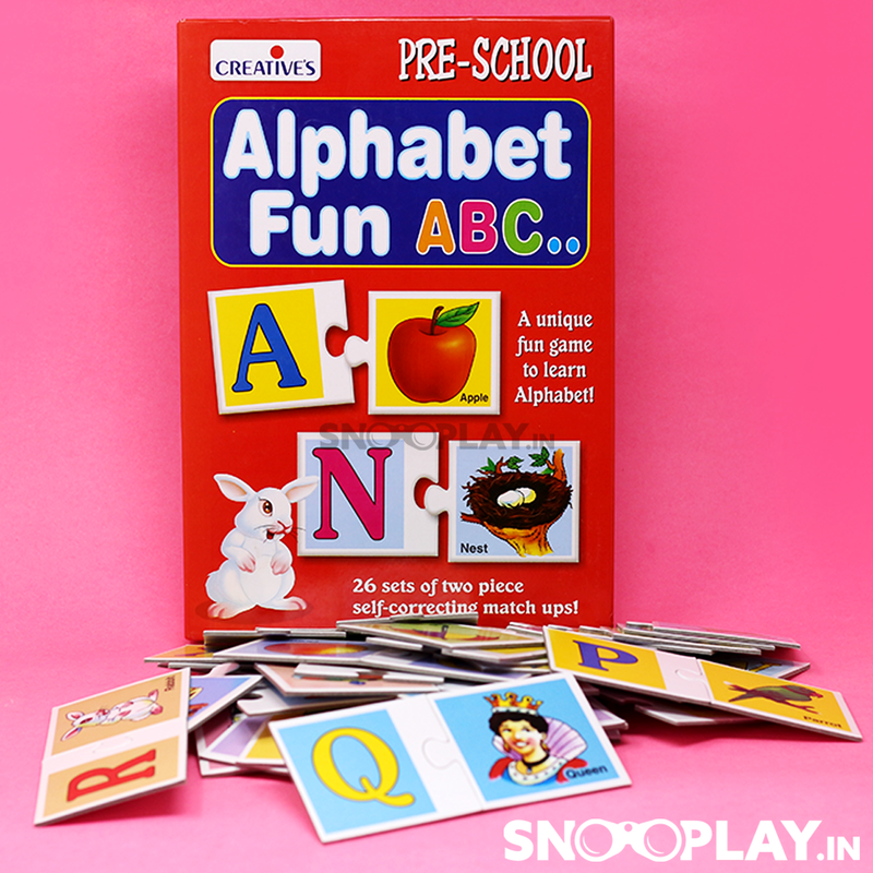 Alphabet online puzzle game