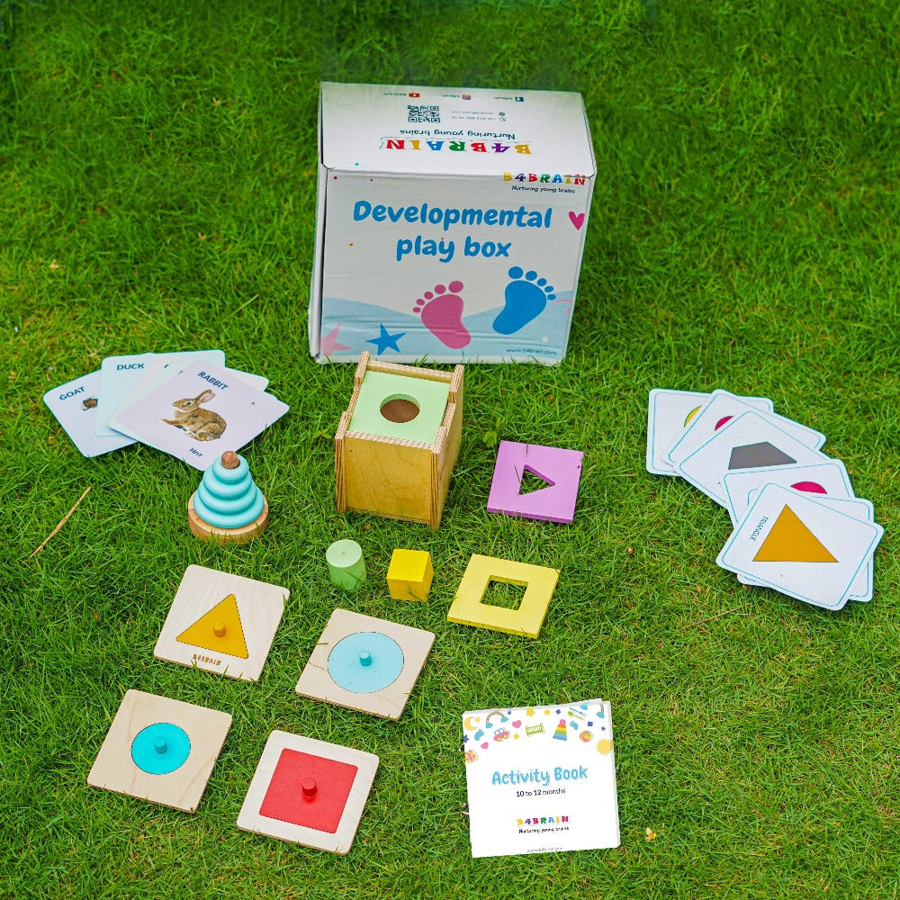 Buy Essential Playbox For Babies ( 10 12 Months ) For Brain Development on Snooplay Online India