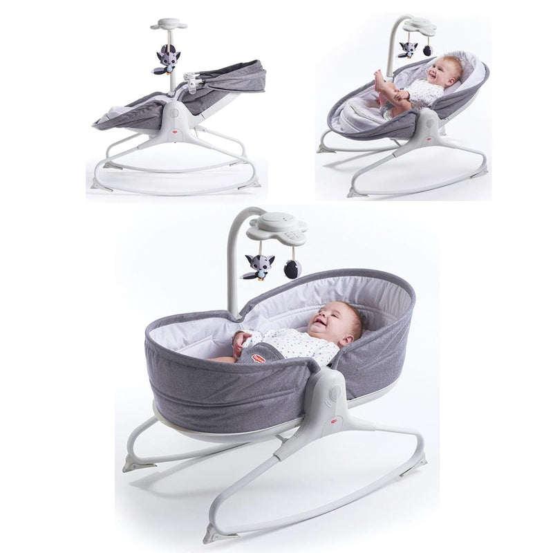 Buy 3-in-1 Rocker Napper Grey on Snooplay Online India