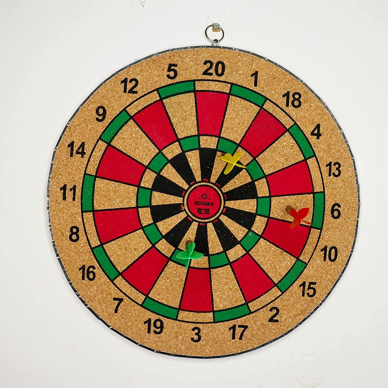 Buy Dart Game- 40 cm (Double Sided Dart Board Game) on Snooplay India