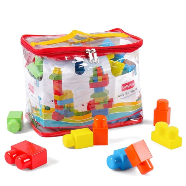 Buy Jumbo Brix PVC Bag Building Blocks Set 40 Pieces