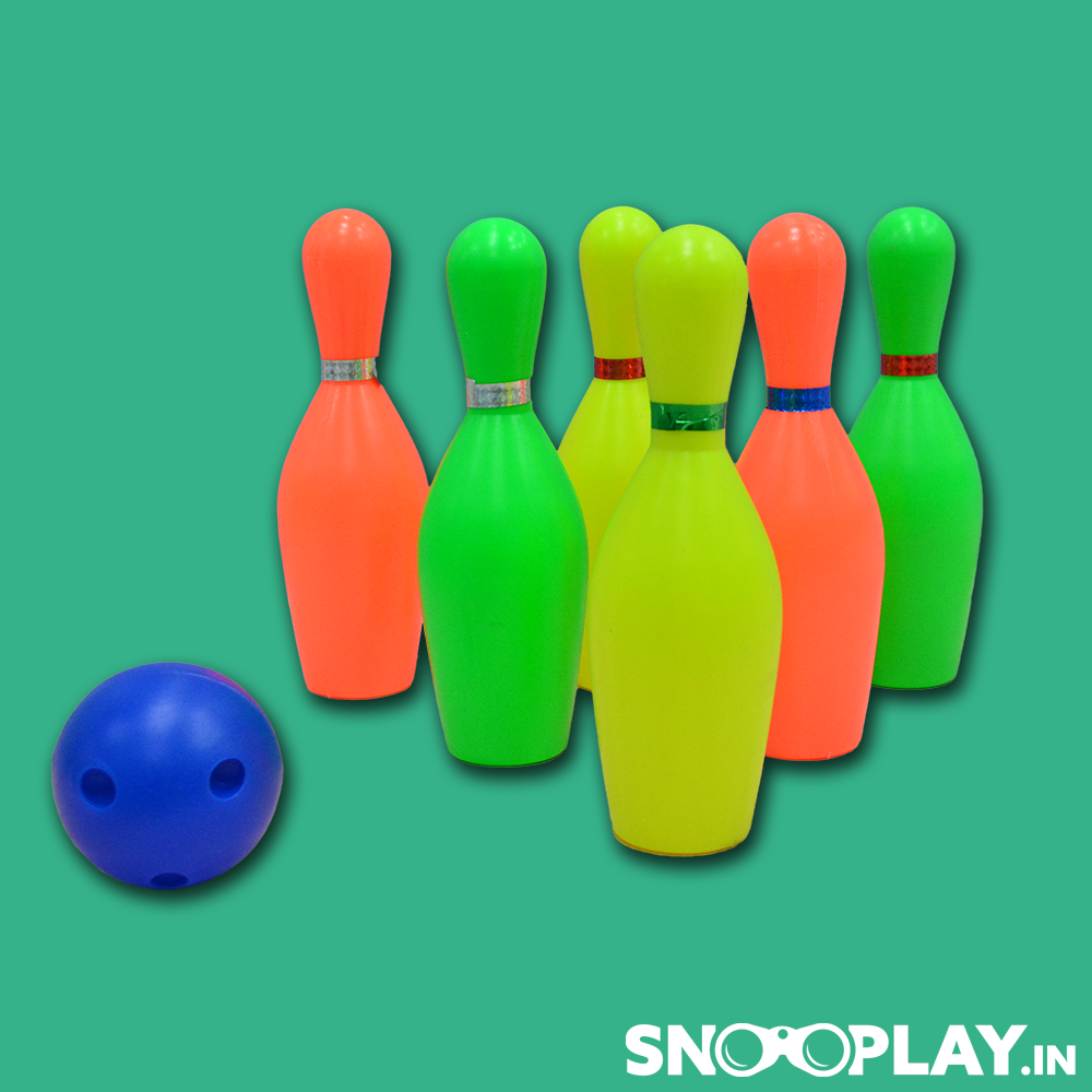 Buy multi Colour bowling strike game kids at Online India