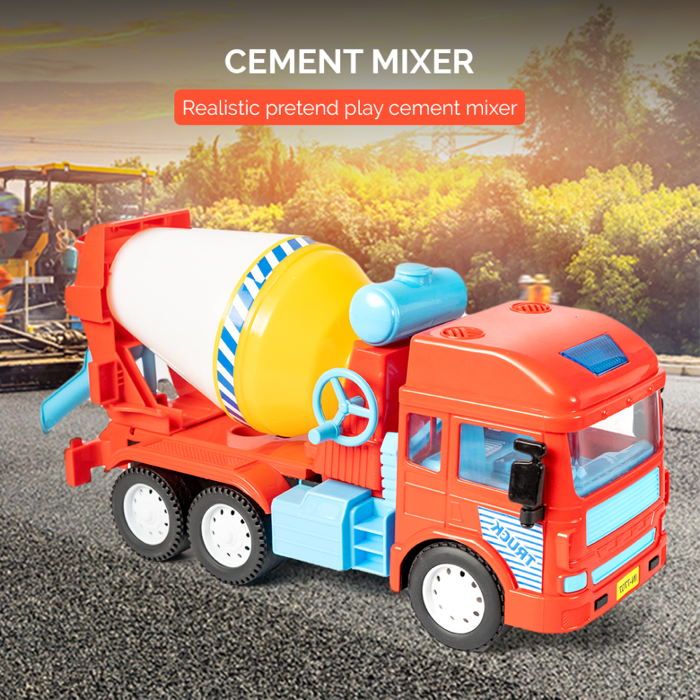 Mega bloks top cement truck