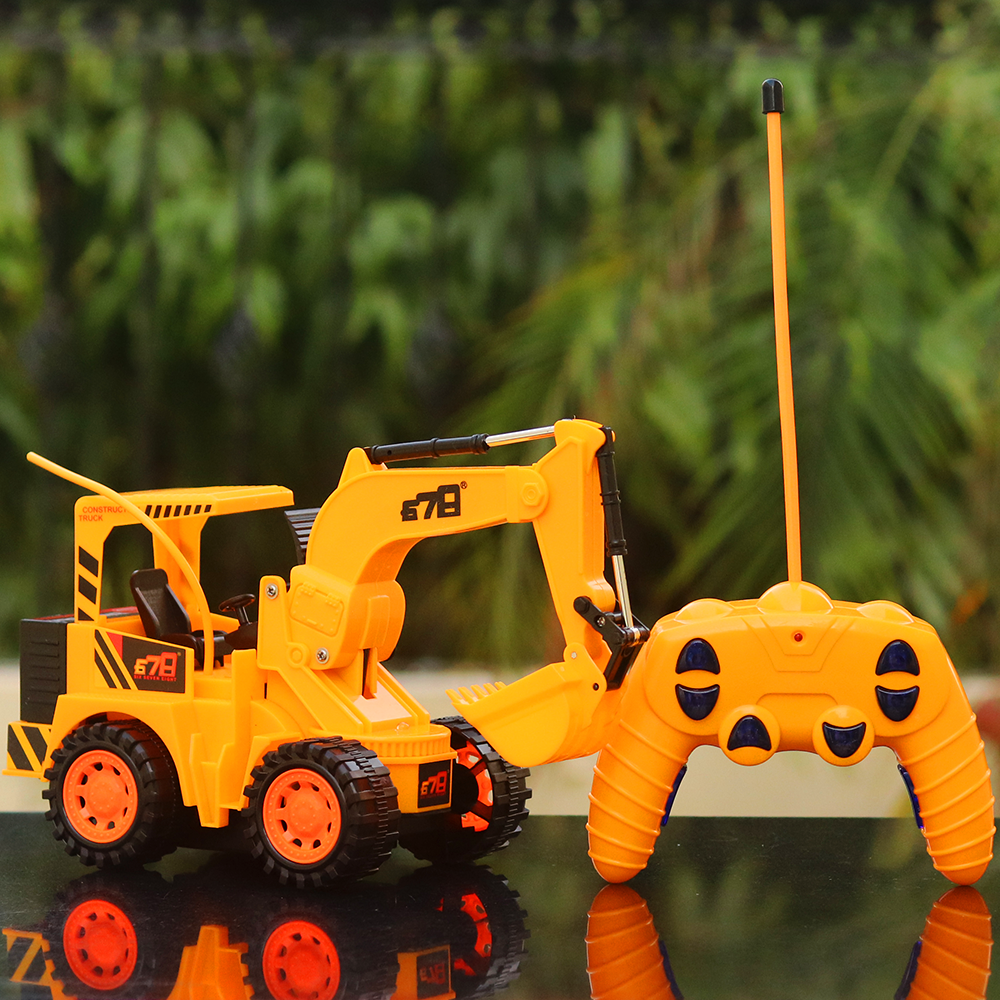 Remote control top crane jcb