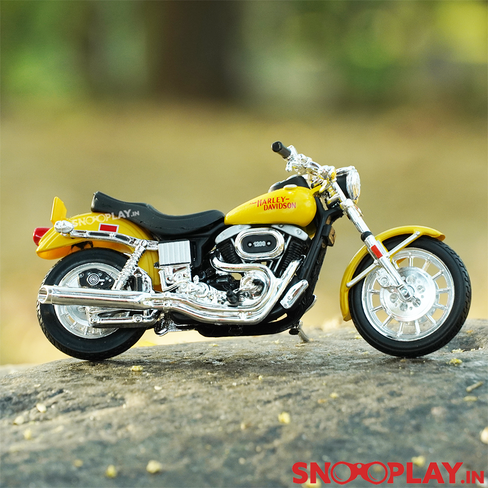 Buy 1977 FXS Harley Davidson Diecast Bike Scale Model 1 18 Scale