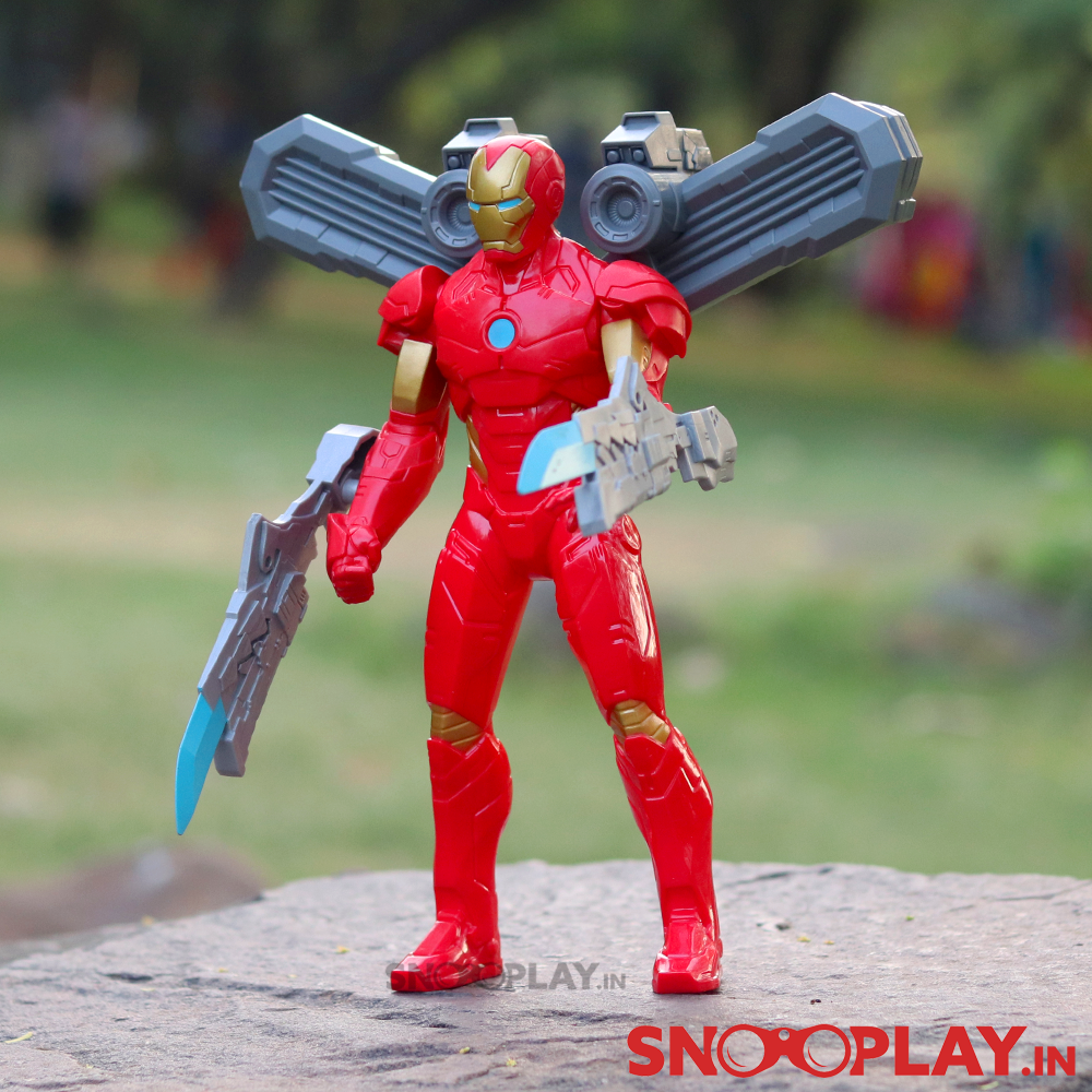 Iron man figure action on sale