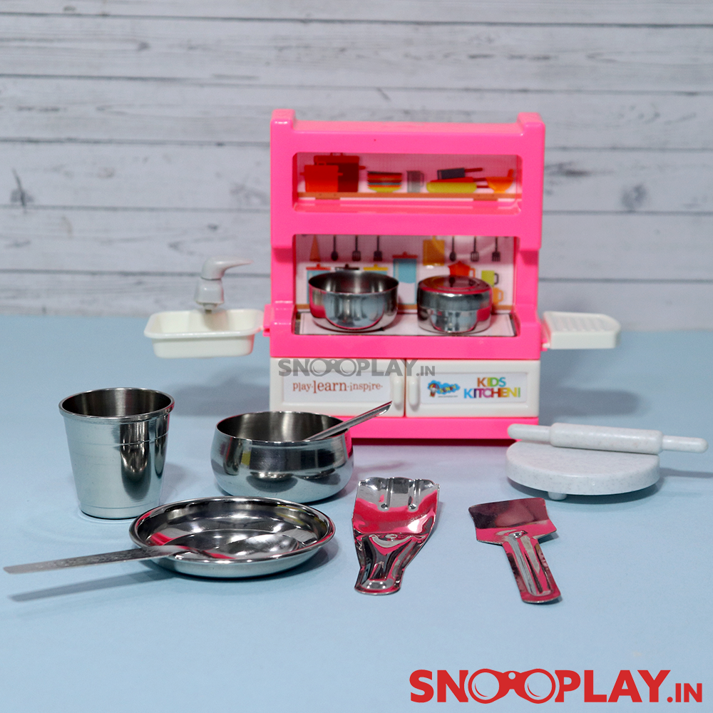 Baby kitchen set steel deals