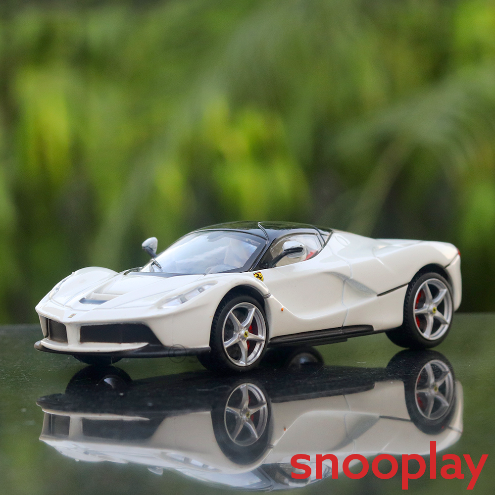 Original Licensed La Ferrari (White) Diecast Car Scale Model