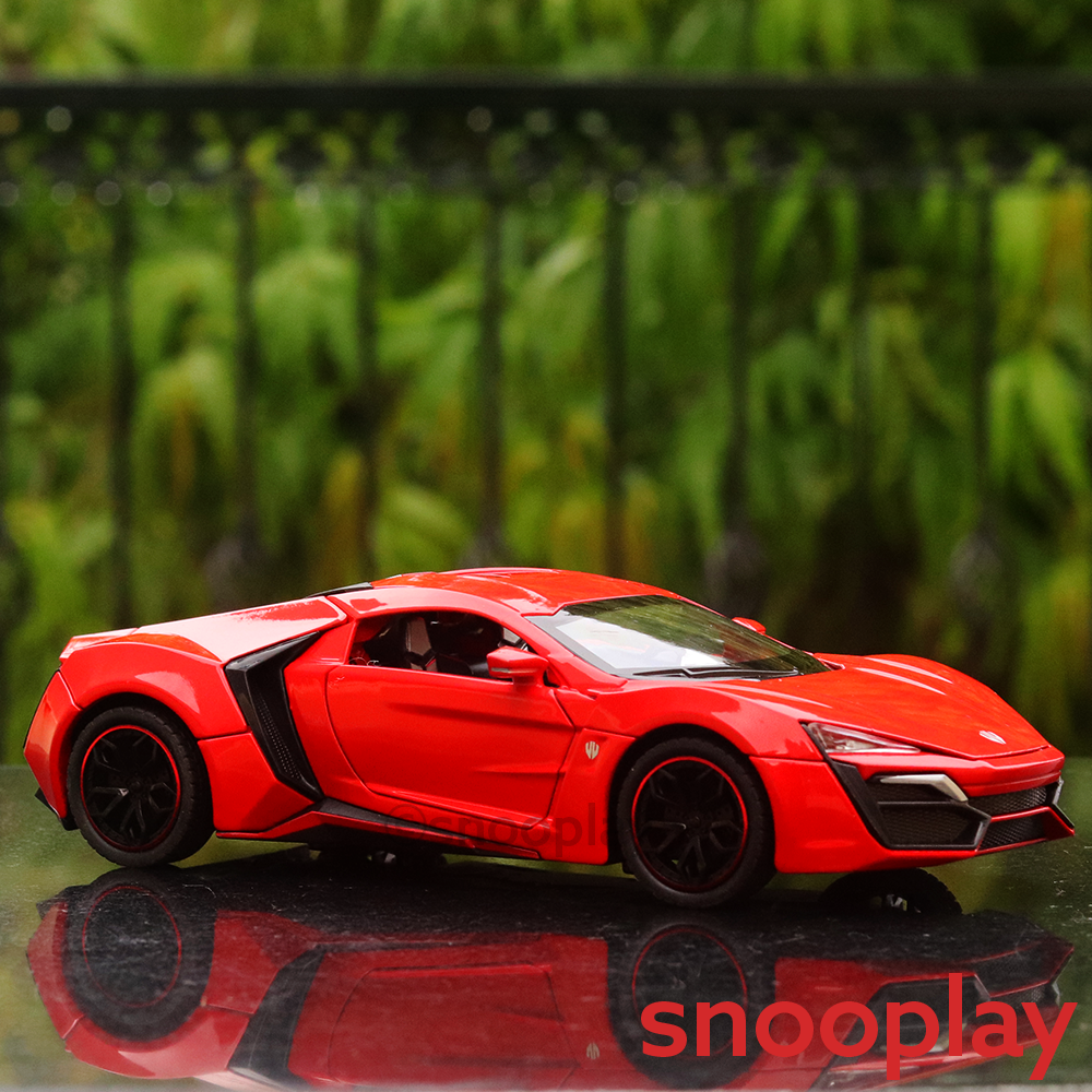 Lykan hypersport diecast on sale 1 18