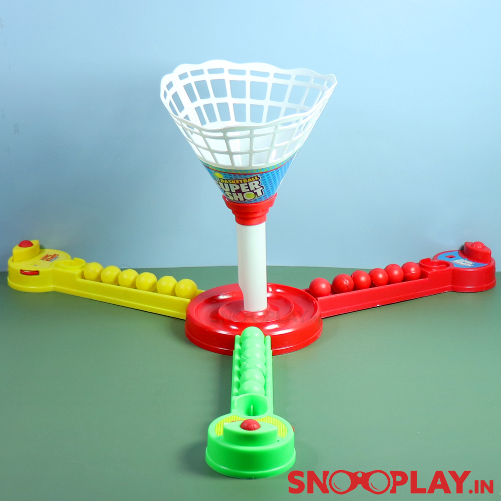 Buy Basketball Super Shot Game for Kids action game shoot into basket  Indoor Game for Kids Online India – Snooplay