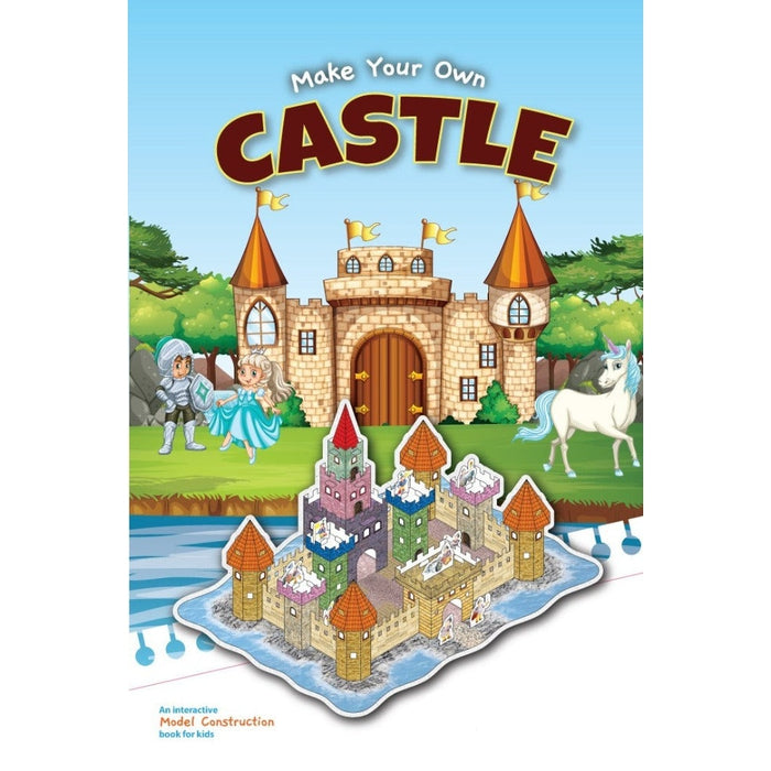 Buy Make Your Own Castle 3D Paper Construction Model for Kids on