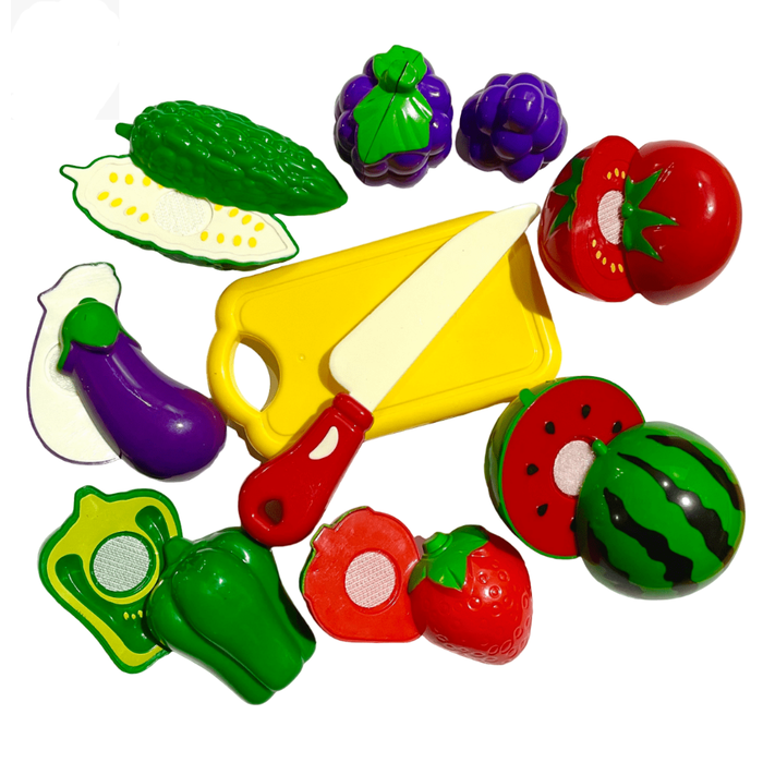 Buy Sliceable Fruits Vegetable Playset on Snooplay Online India
