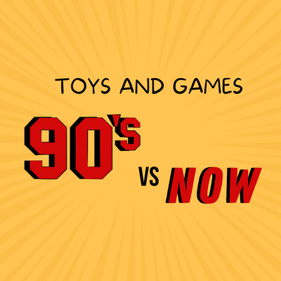 90s v/s Now: A Look at the Evolution of Physical Toys and Games Over the Years