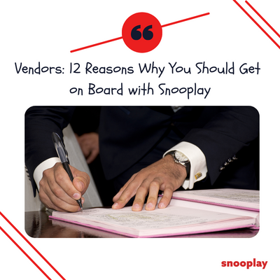 Vendors: 12 Reasons Why You Should Get on Board with Snooplay