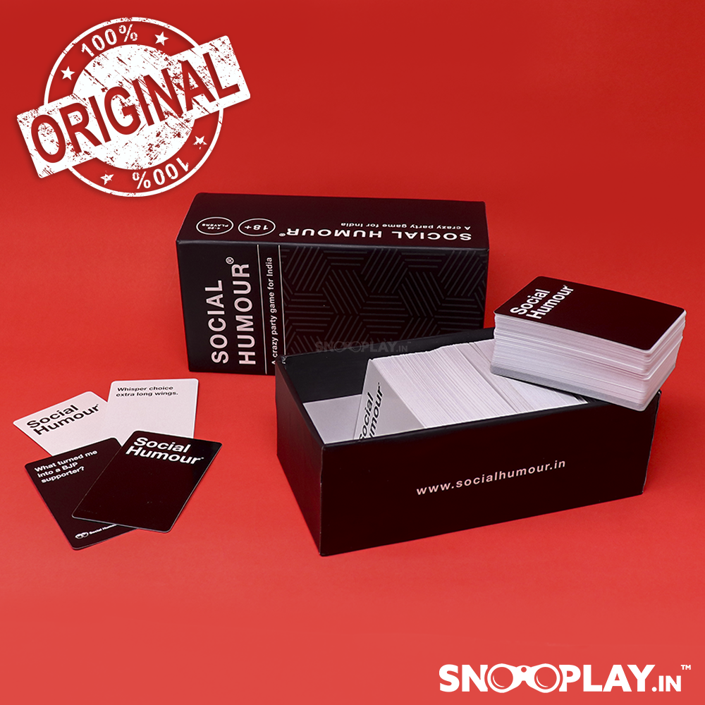 The Ultimate Party Game for Adults - Social Humor Card Game