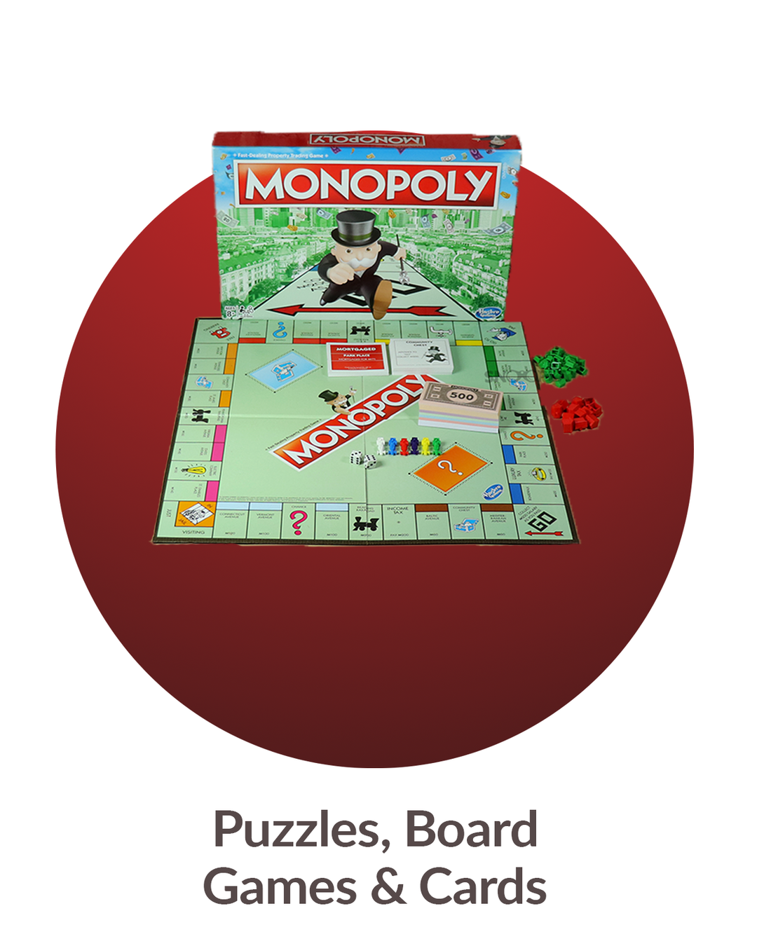 Puzzles, Board Games & Cards