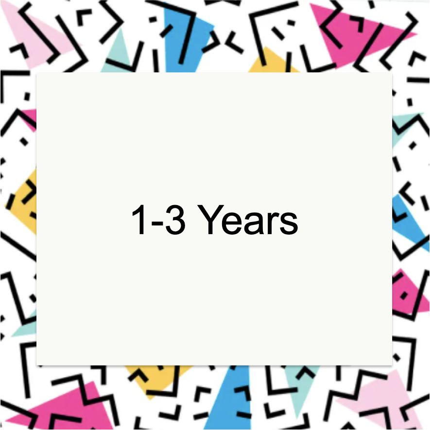 1 - 3 Year Olds