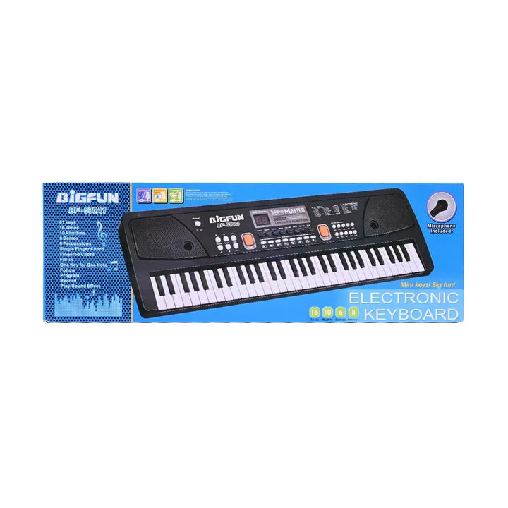 BIG FUN Piano BF-630A1 Electronic Keyboard for Kids | 61 Key Musical Toy