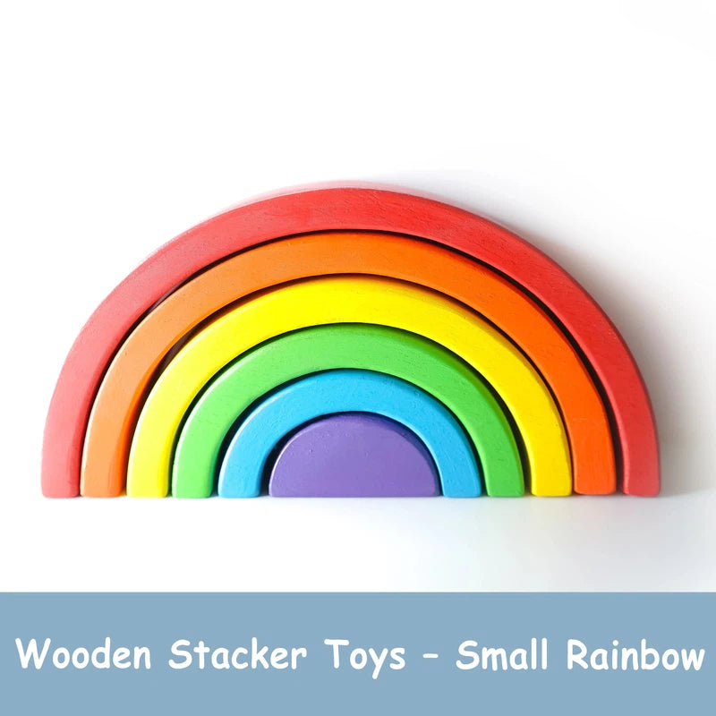 Wooden Arch Stacker for Toddlers (1-4 Years)