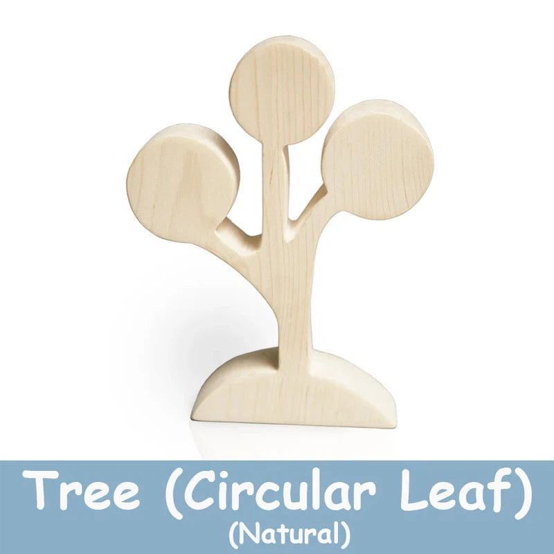 Wooden Circular Leaf Tree Toy (1-4 Years)