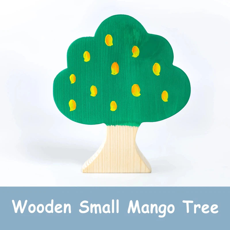 Wooden Mango Tree Toy: A Natural Playtime Experience (1-4 Years)