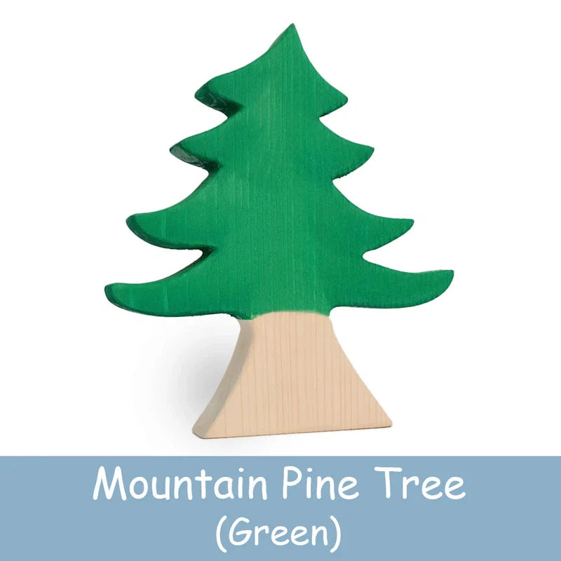 Mountain Pine Tree Toy for Creative Play and Learning (1-4 Years)