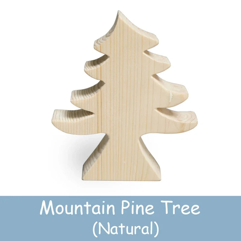 Mountain Pine Tree Toy for Creative Play and Learning (1-4 Years)