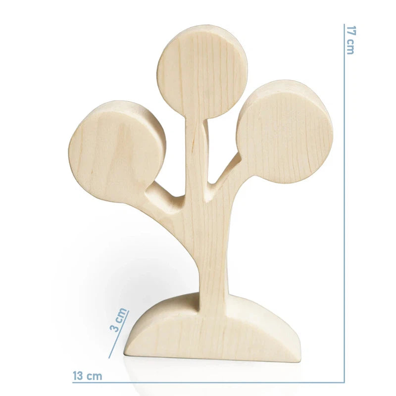 Wooden Circular Leaf Tree Toy (1-4 Years)